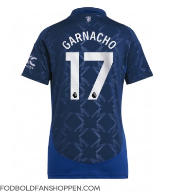 Manchester United Alejandro Garnacho #17 Udebanetrøje Dame 2024-25 Kortærmet